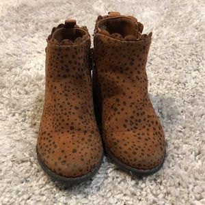 Baby GAP cheetah/leopard boots
